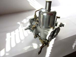 Glanzstück: Auch das Auge erfreut sich am wiederbelebten Vergaser