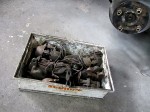 Dunlop-Bremsanlage: eine große Kiste Edelschrott